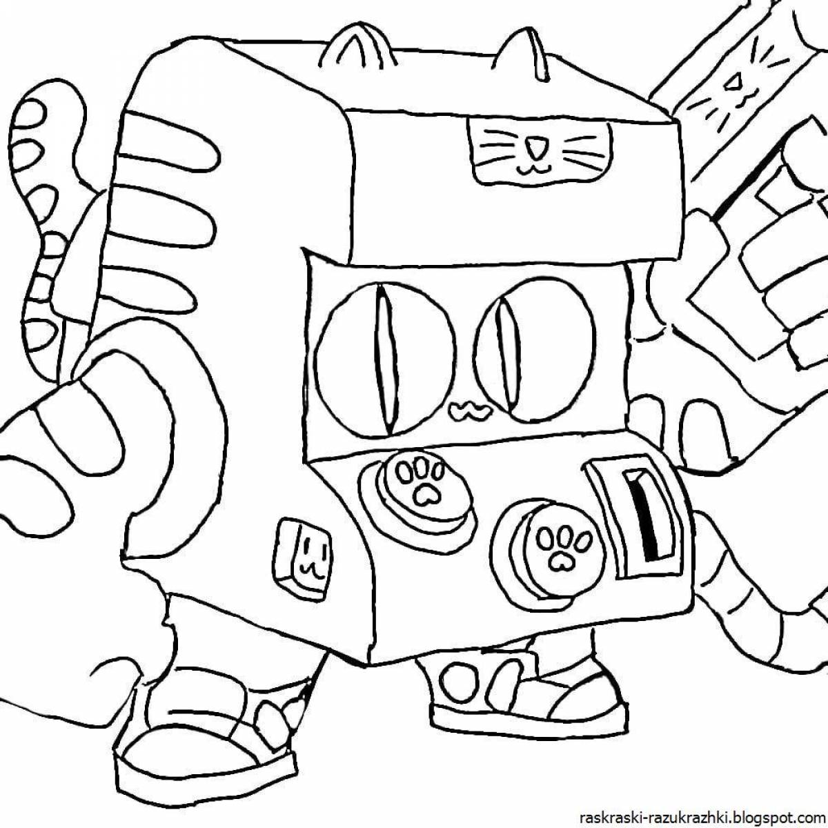 Cute bravo stars coloring pages for boys
