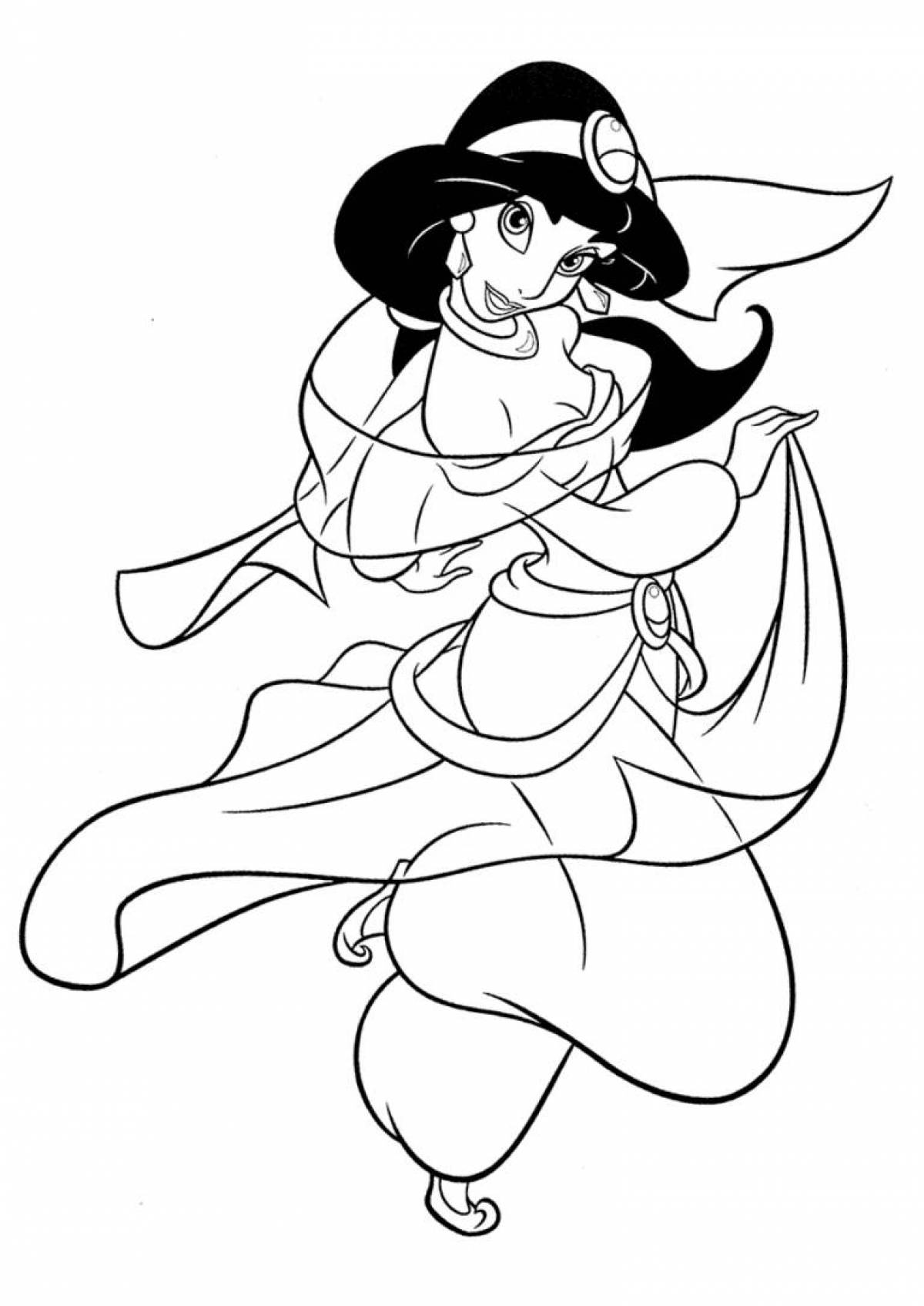 Colorful coloring of alladin