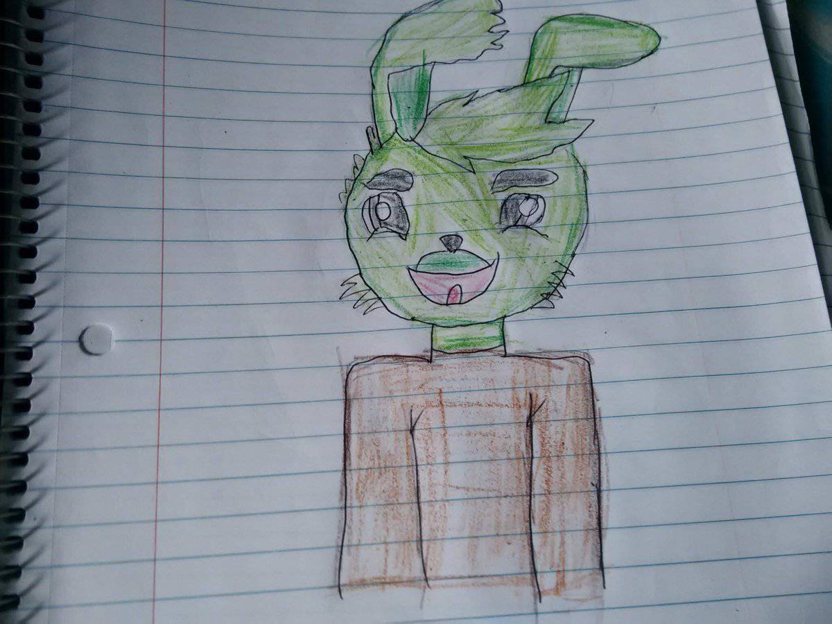 Animated coloring springtrap