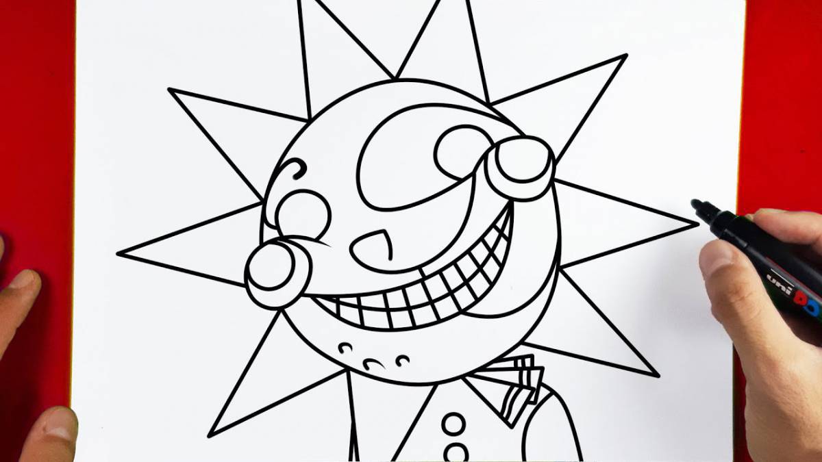 Солнце и луна аниматроники #2