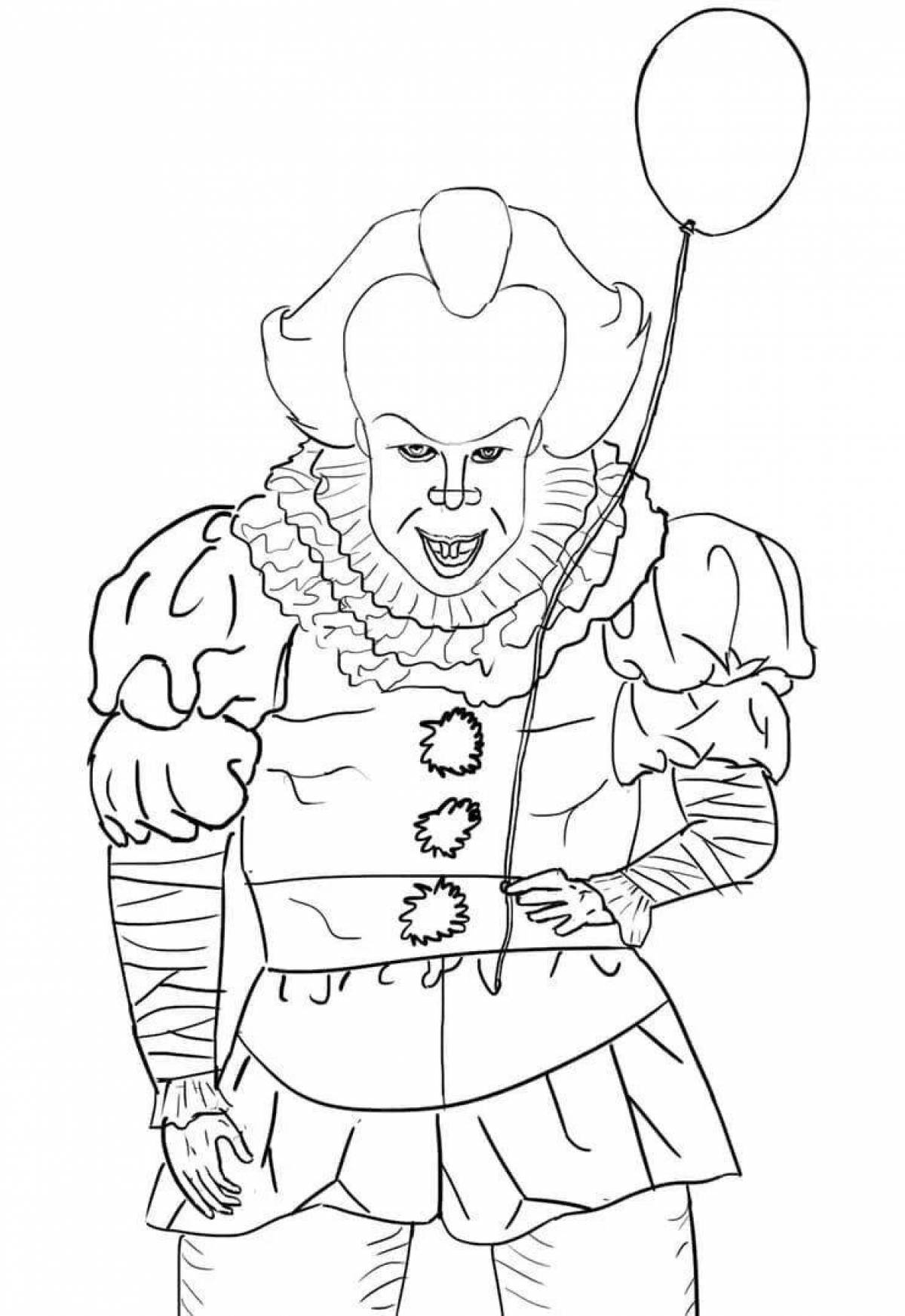 Pennywise's disgusting coloring book