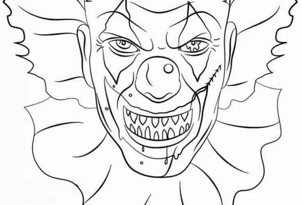Pennywise's incredible coloring book