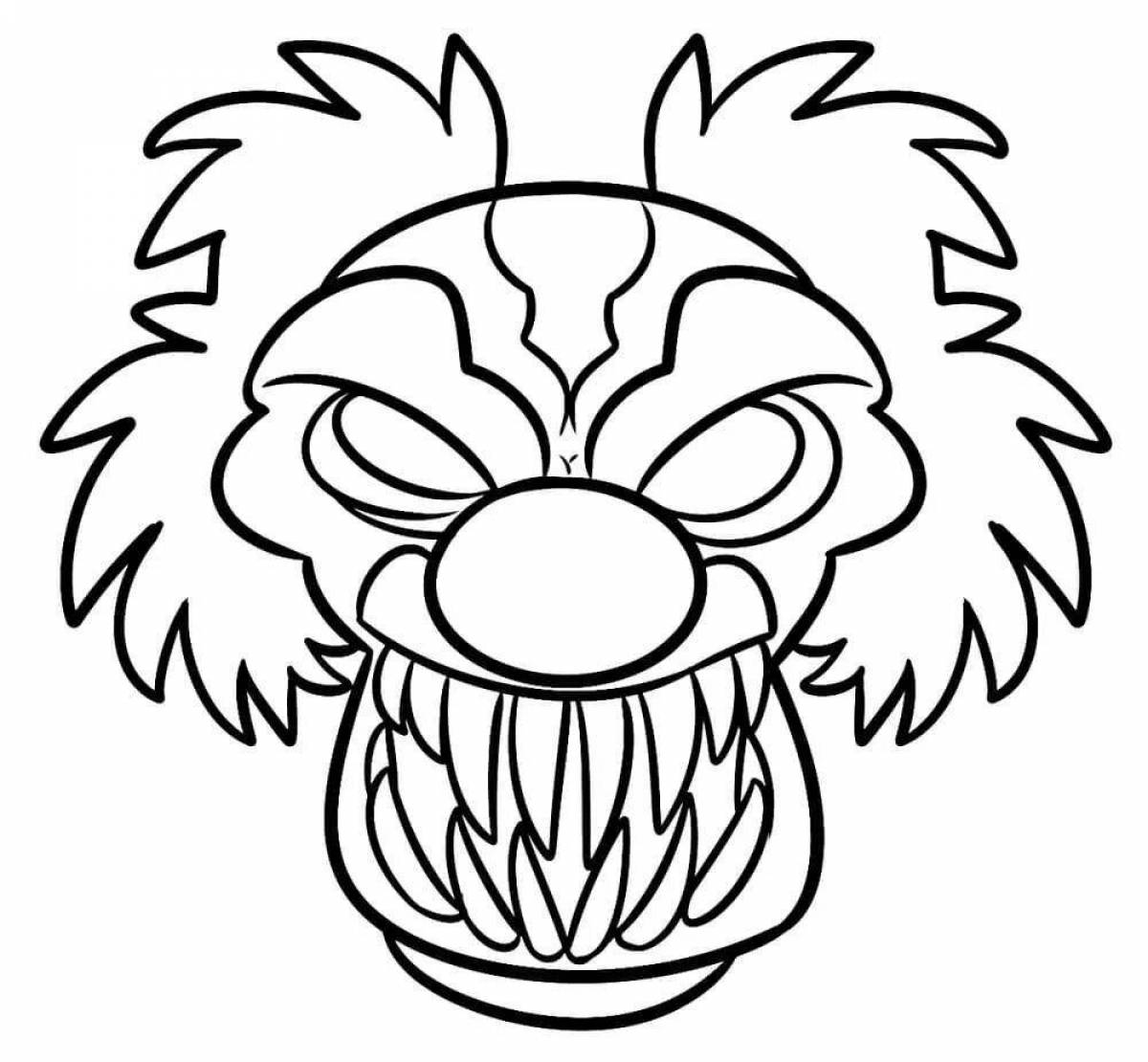 Pennywise's relentless coloring book