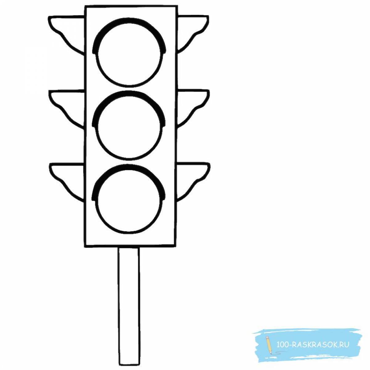Traffic light for children 3 4 years old #3