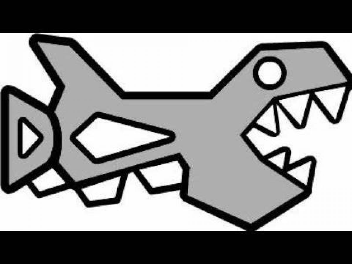 Geometry Dash самолёт