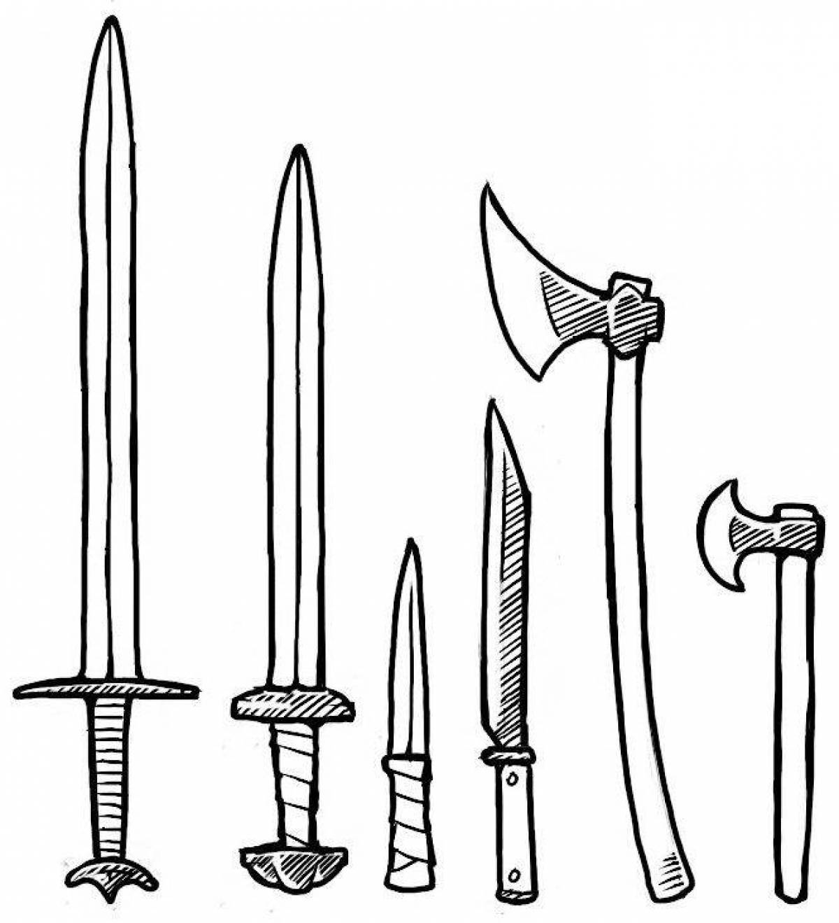 Drawing weapons. Оружие викингов раскраска. Оружие Викинг нарисованный. Оружие викингов миниатюры. Раскраски оружие мечи.