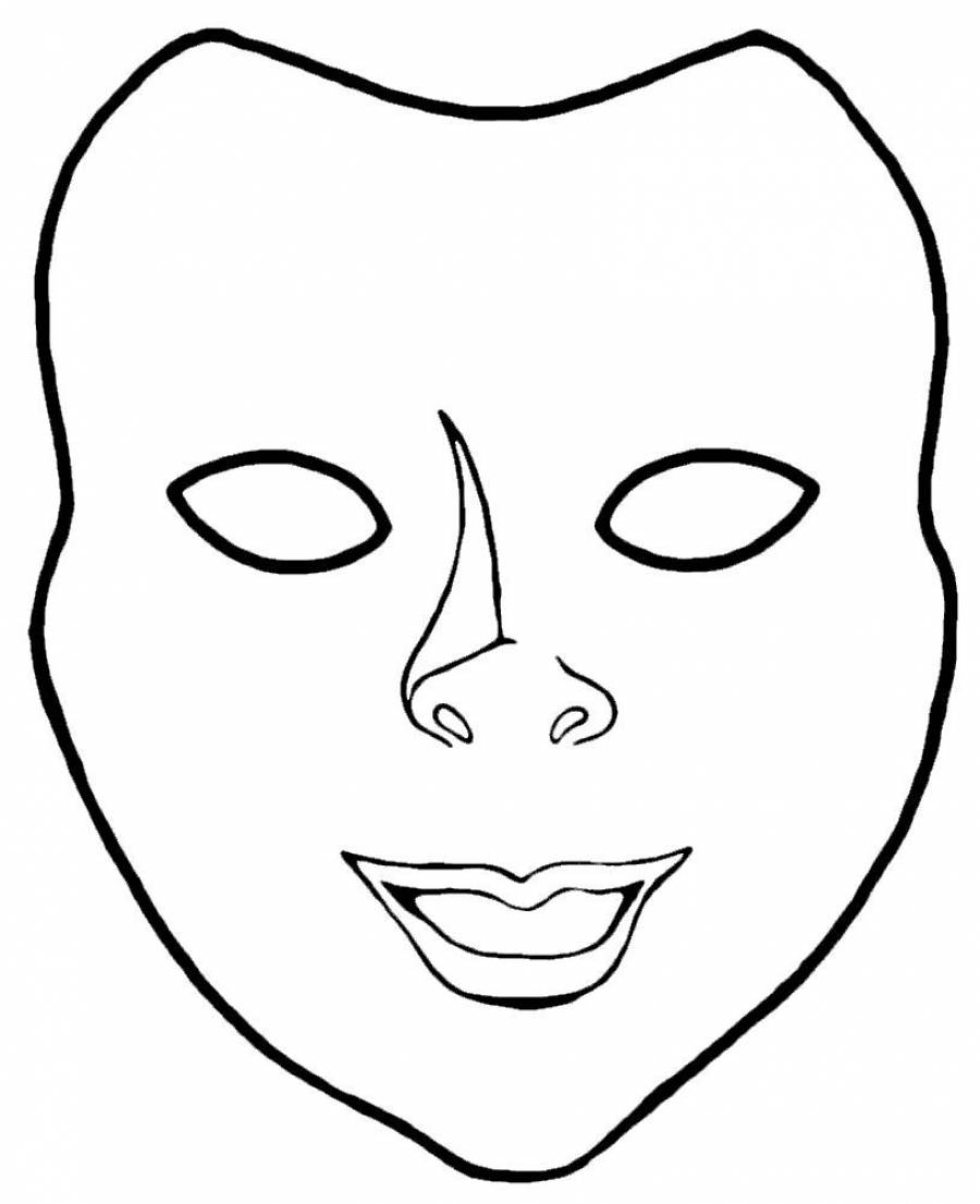 Маска форма лица. Трафарет маски для лица. Маска раскраска. Раскраска маска для лица. Трафарет - маска.