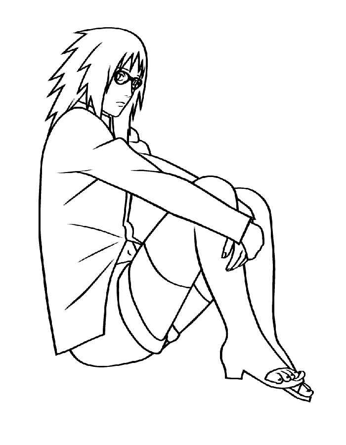 Anime coloring pages