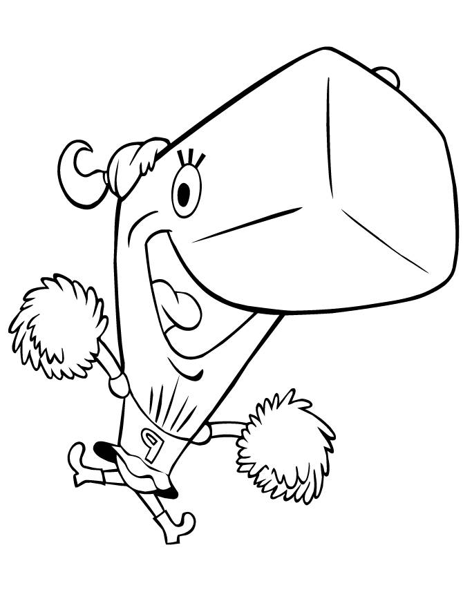 Spongebob pearl coloring pages