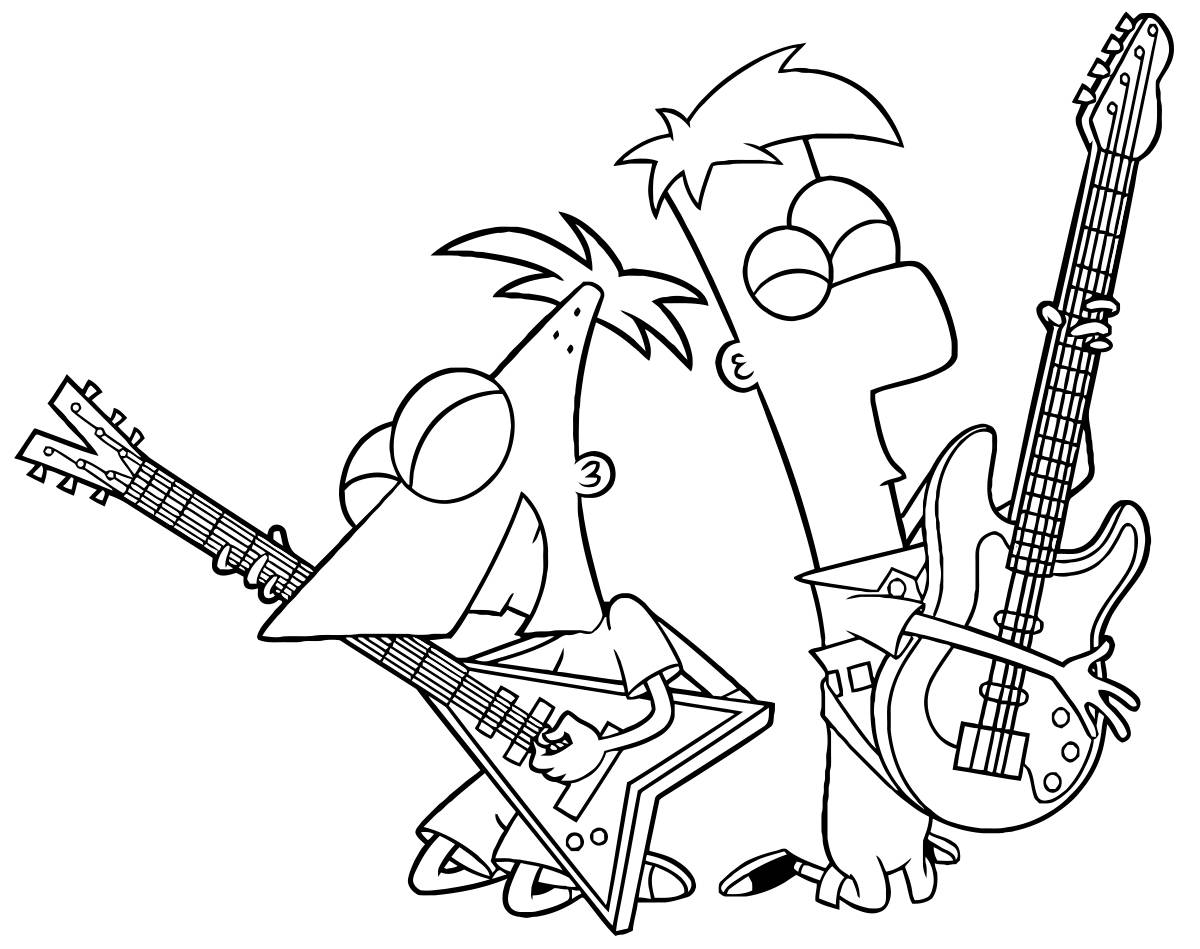 Phineas and ferb musicians