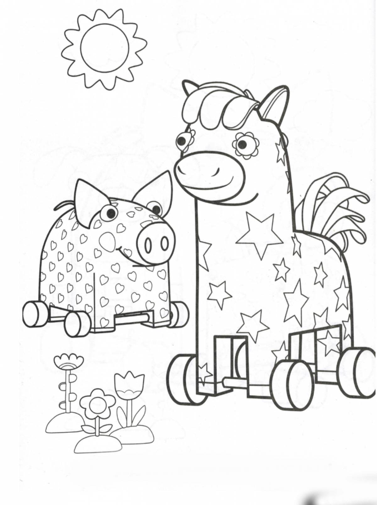 Horse and oink