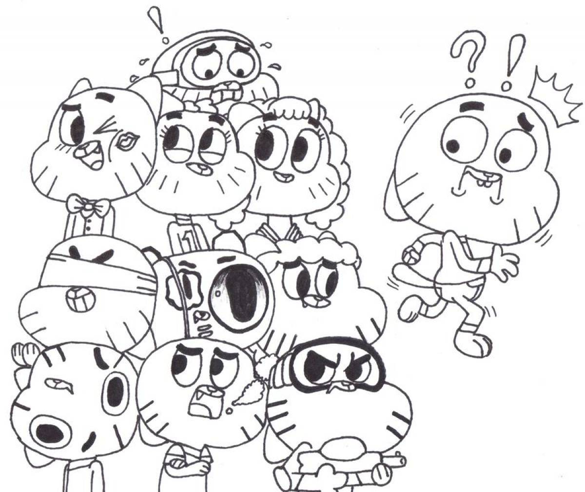 Photo Gumball and Friends