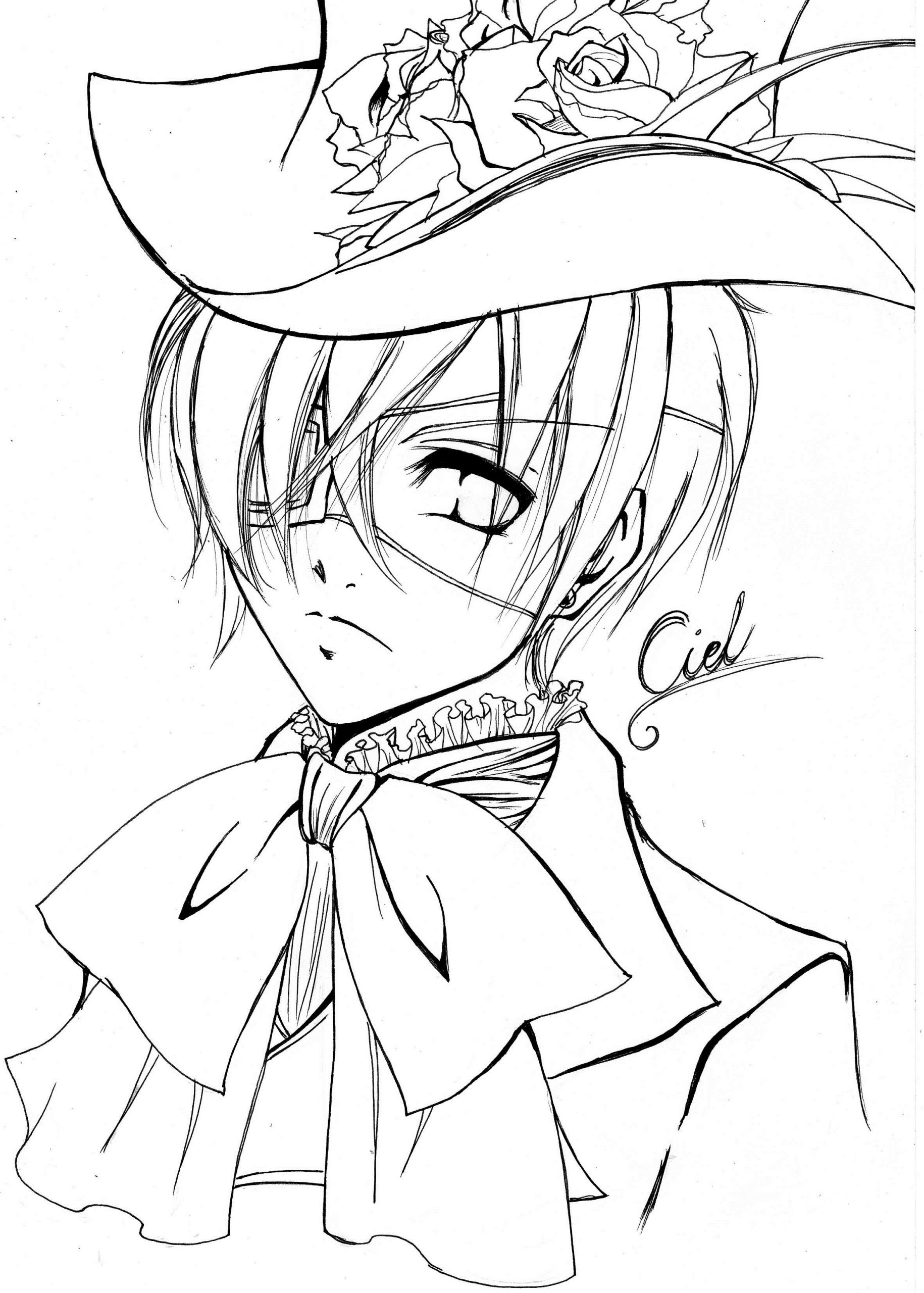 Photo Ciel in a hat
