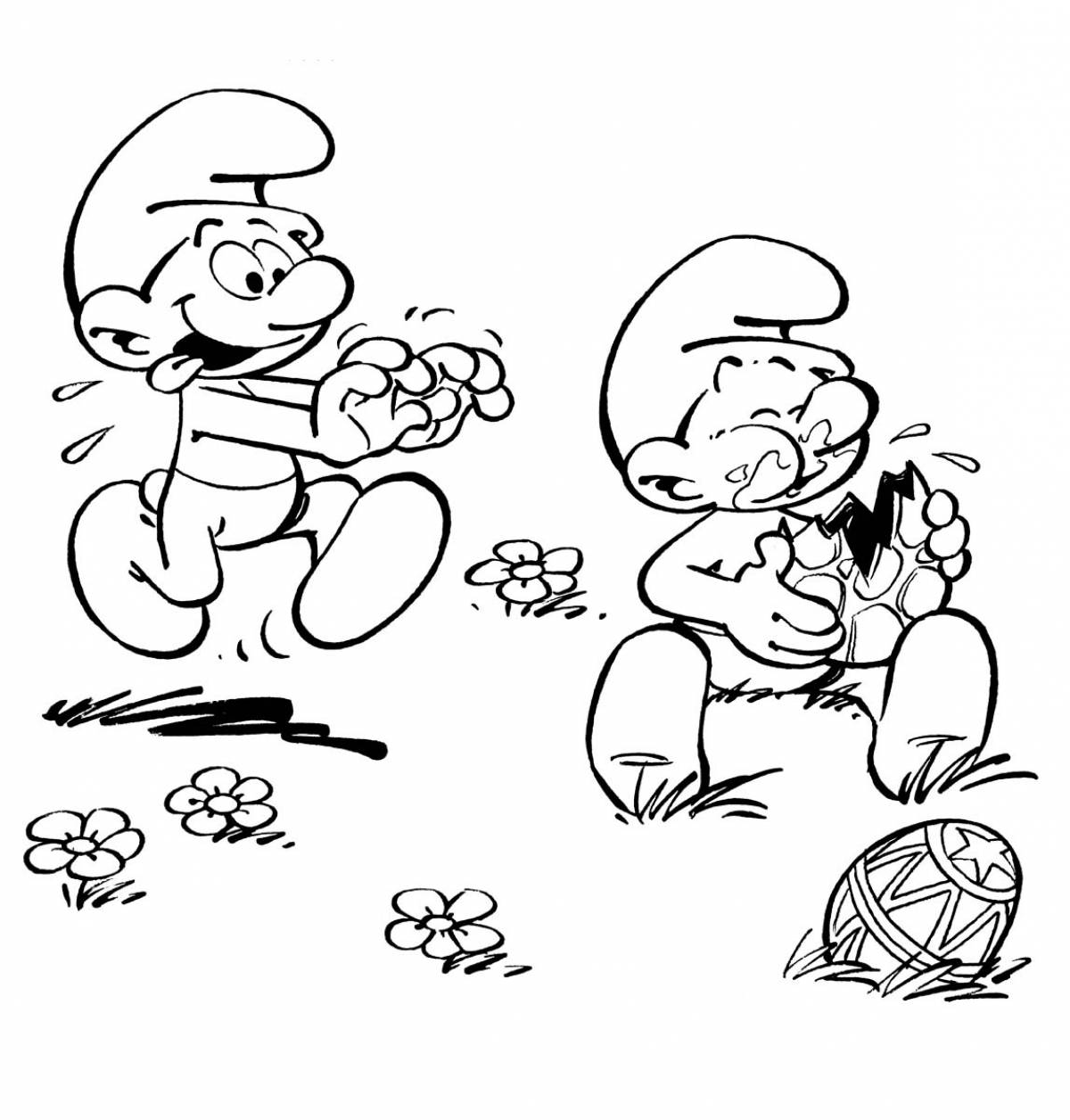 Photo The Smurfs Coloring Pages