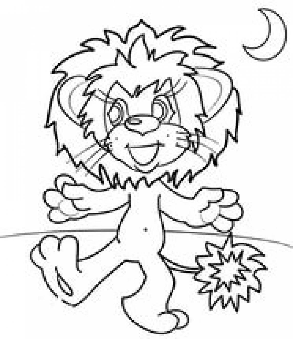 Photo From cartoons, Lion cub and Turtle #0