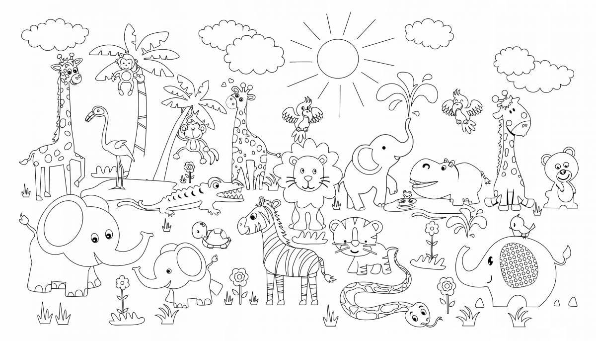 Luxury wallpaper coloring pages