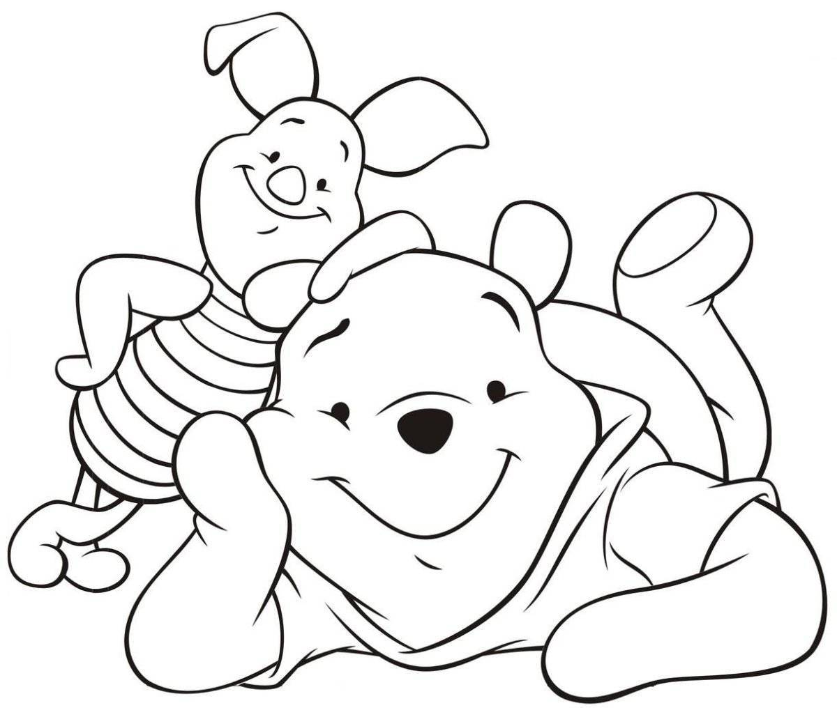 Winnie the Pooh coloring book