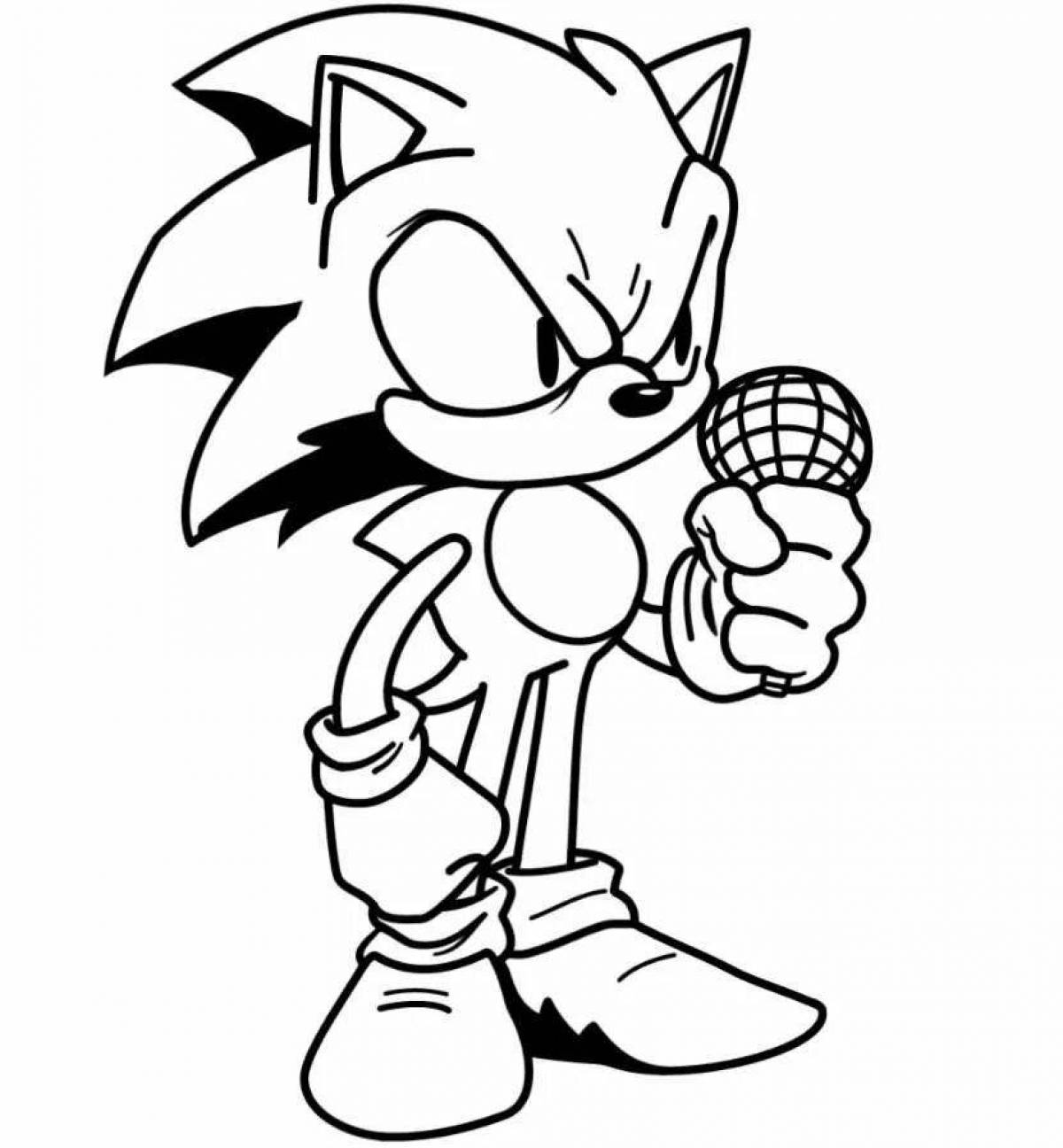 Magic coloring sonic.exe