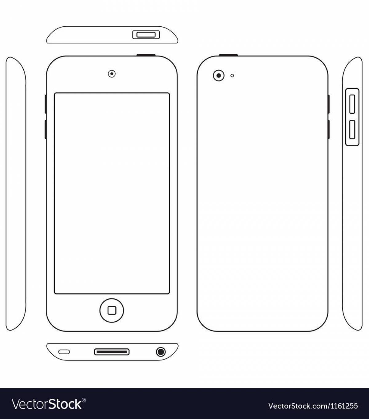 Gorgeous 13 iphone coloring book
