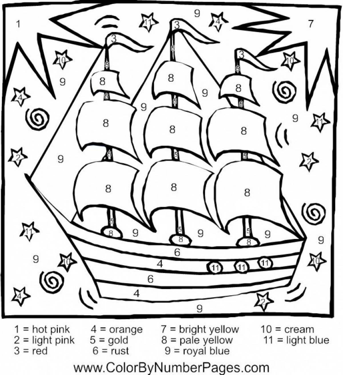 By numbers for boys #13