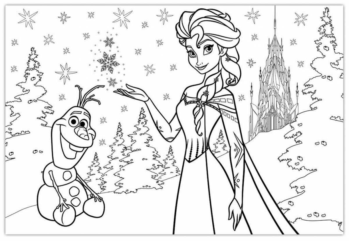 Elsa and anna for kids #1