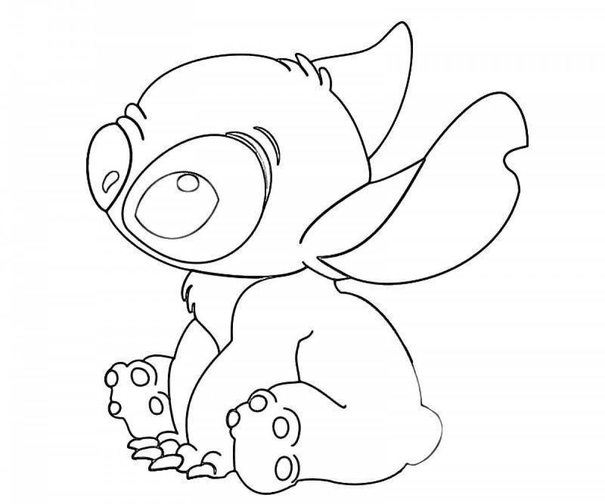 Great sewing coloring page