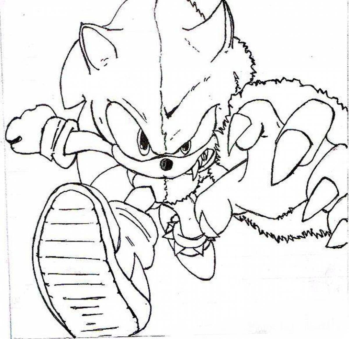 Sonic Magic Coloring in the Movies