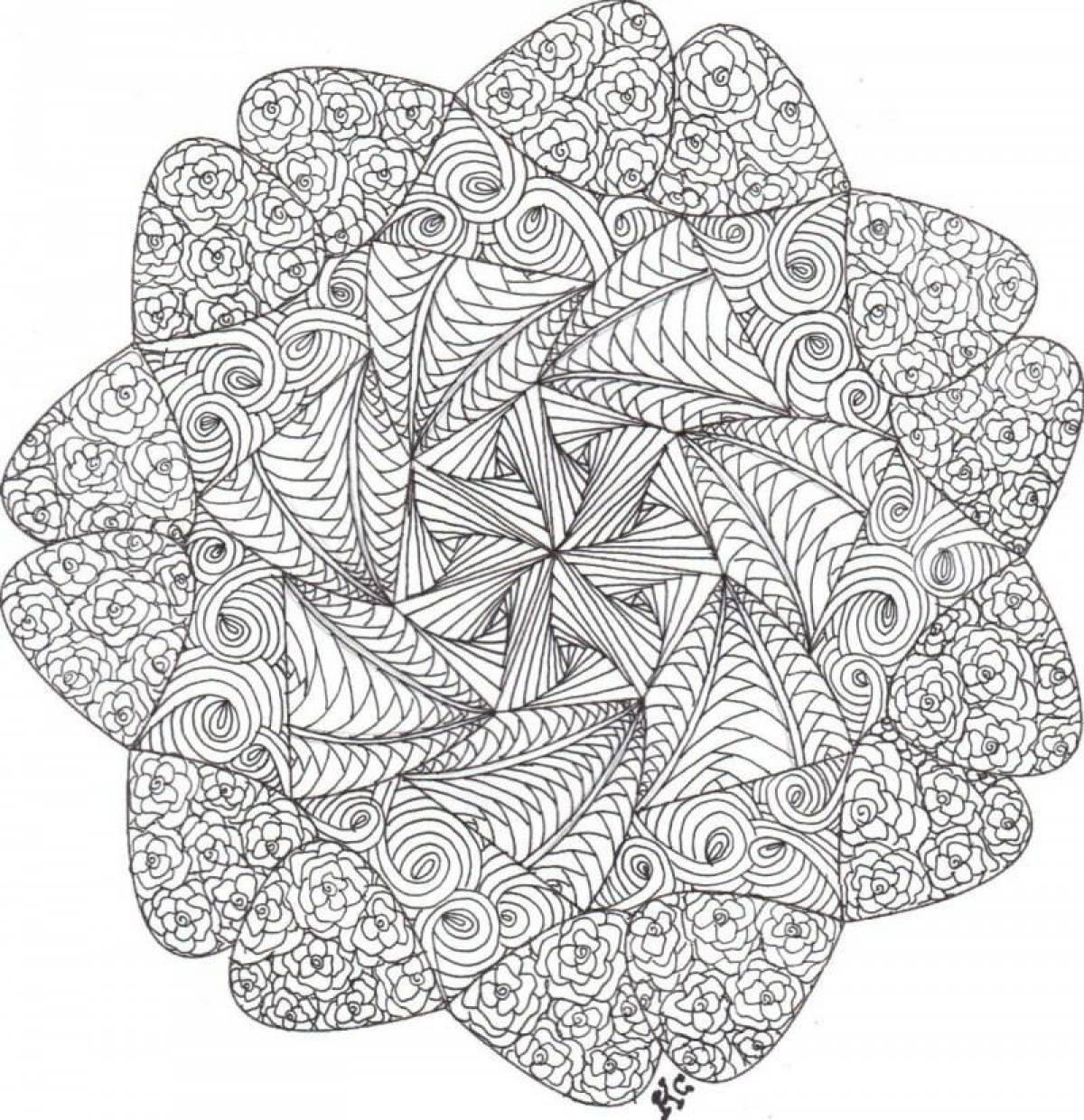 Sublime antistress coloring book