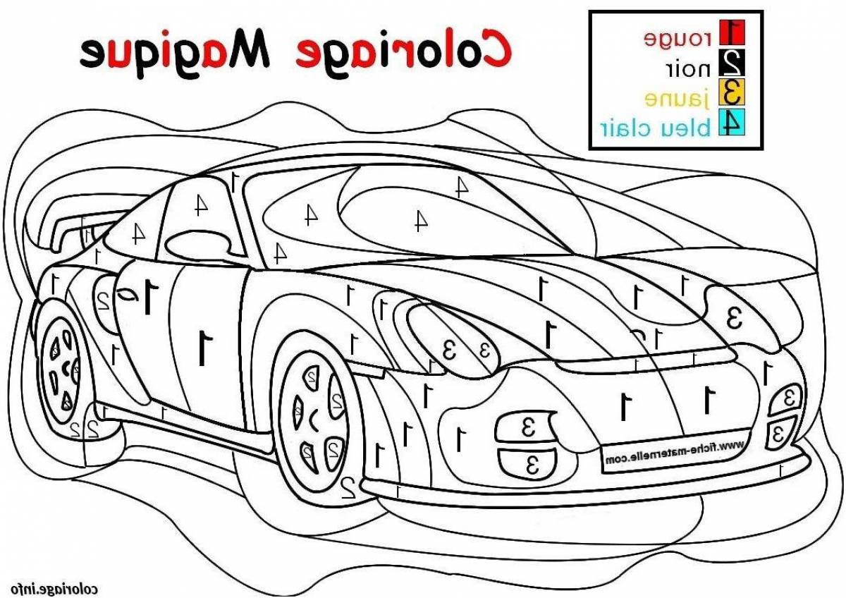 Раскраска тачки по цифрам. Раскраска по номерам машинки. Раскраски по цифрам машинки. Раскраска про цифоркам. Раскраска по номерам машинки.