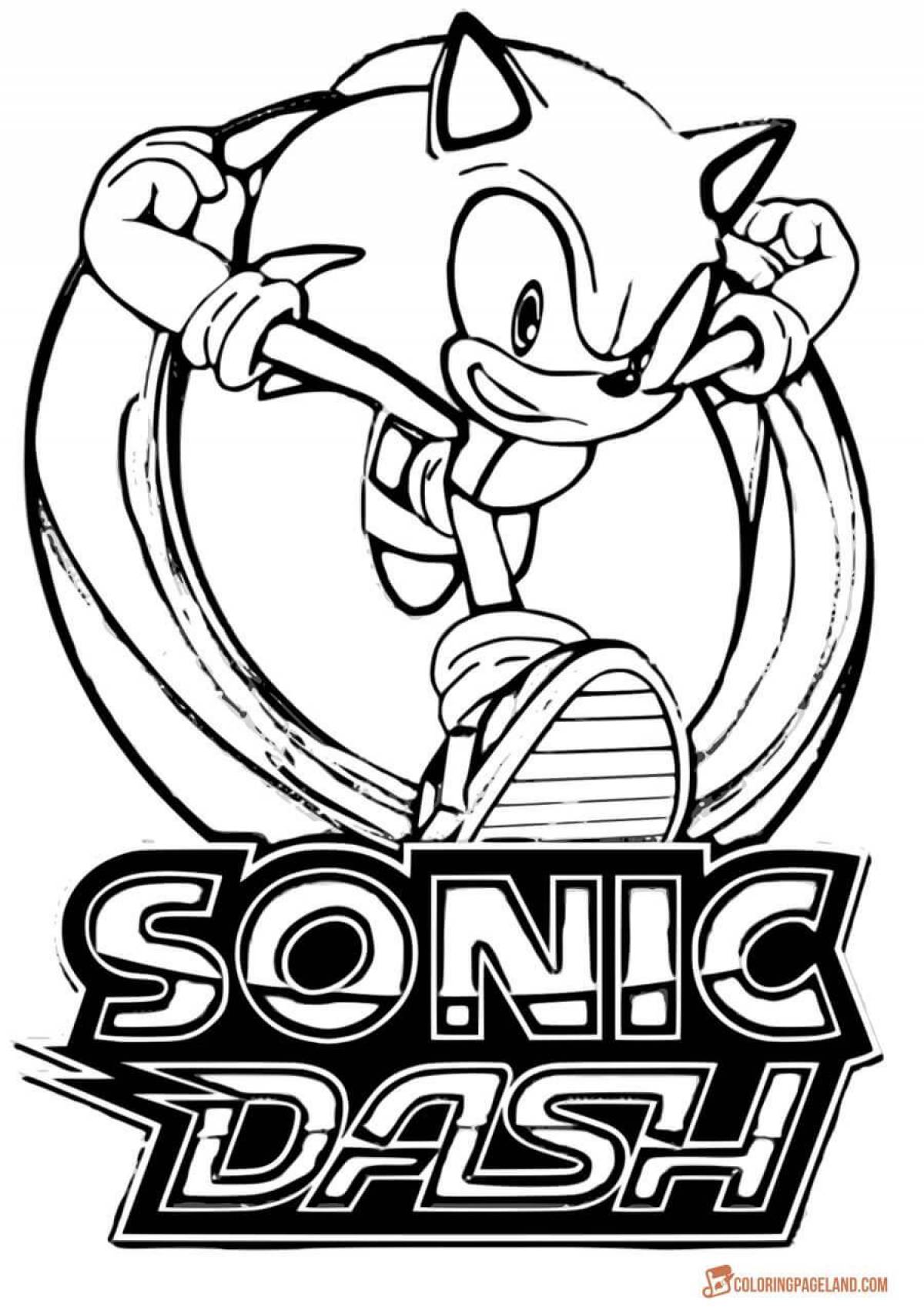Sonic Adventure 2 раскраска