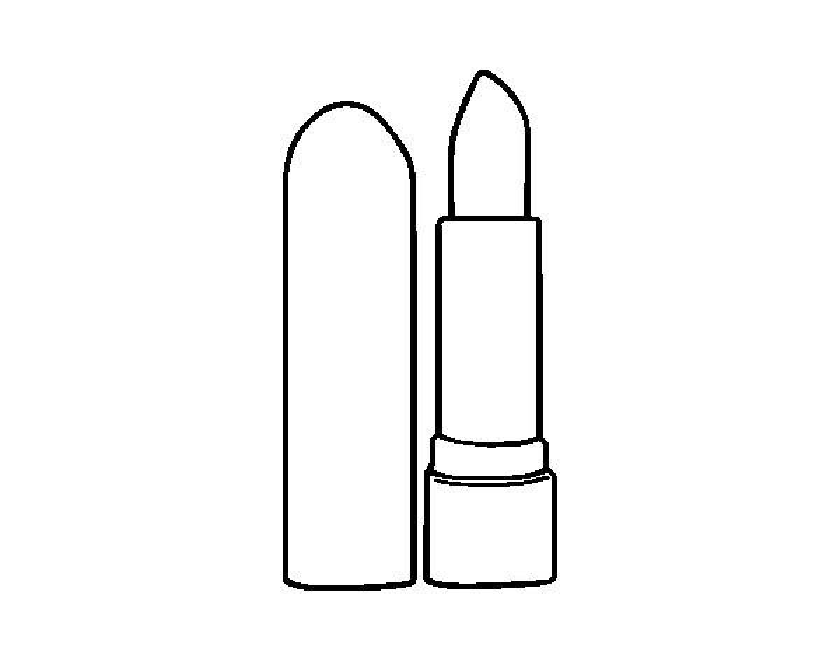 Рисунок губная помада