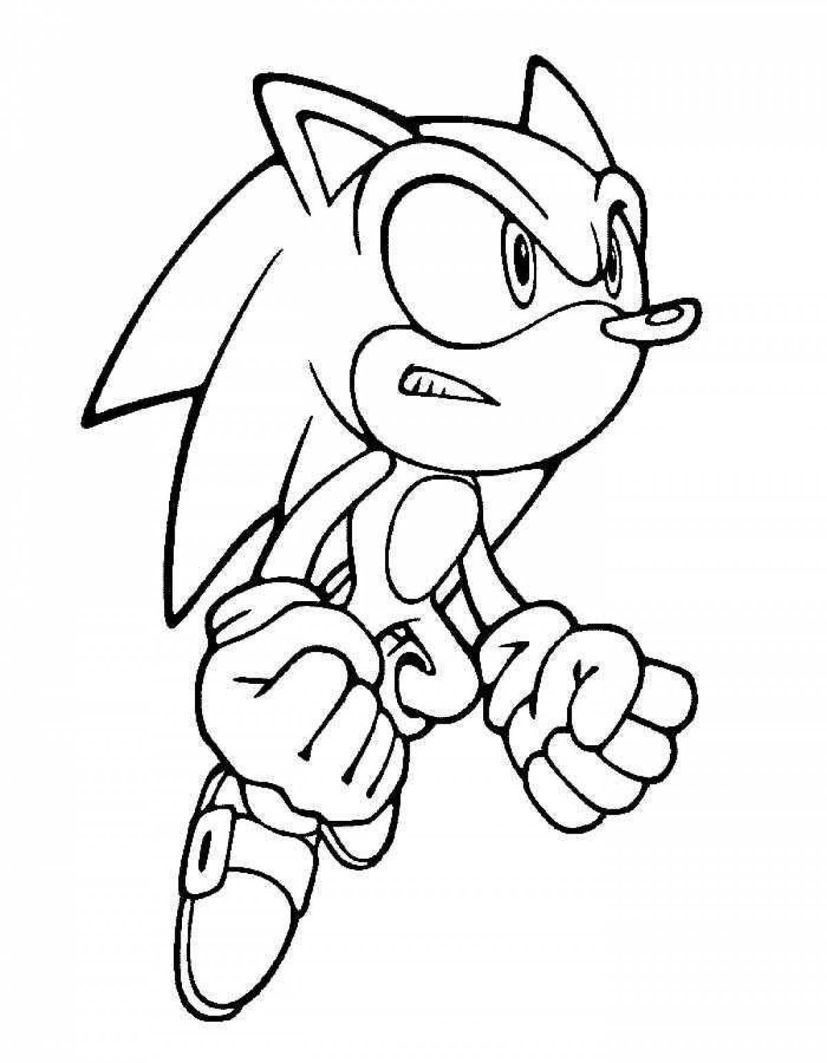 Sonic coloring #5