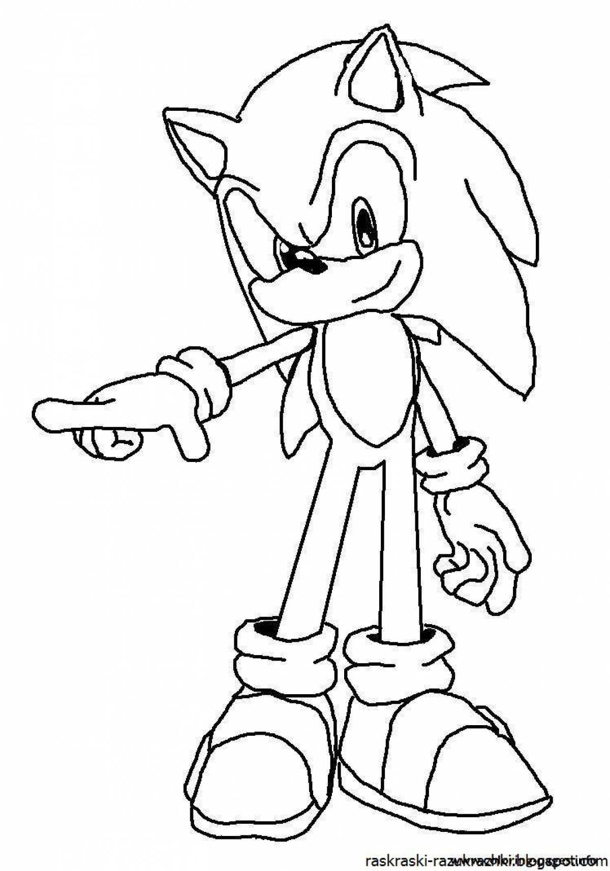 Sonic coloring #7