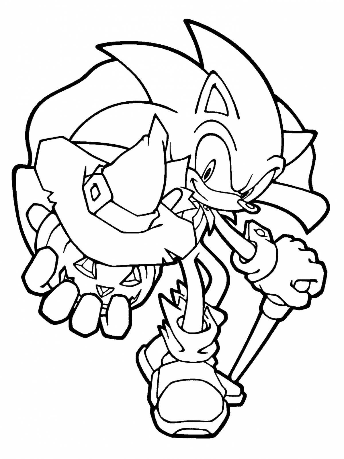 Sonic coloring #8