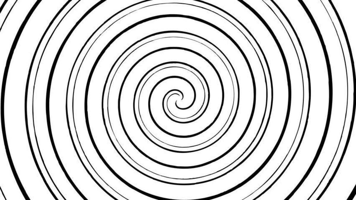 Favorite spiral coloring