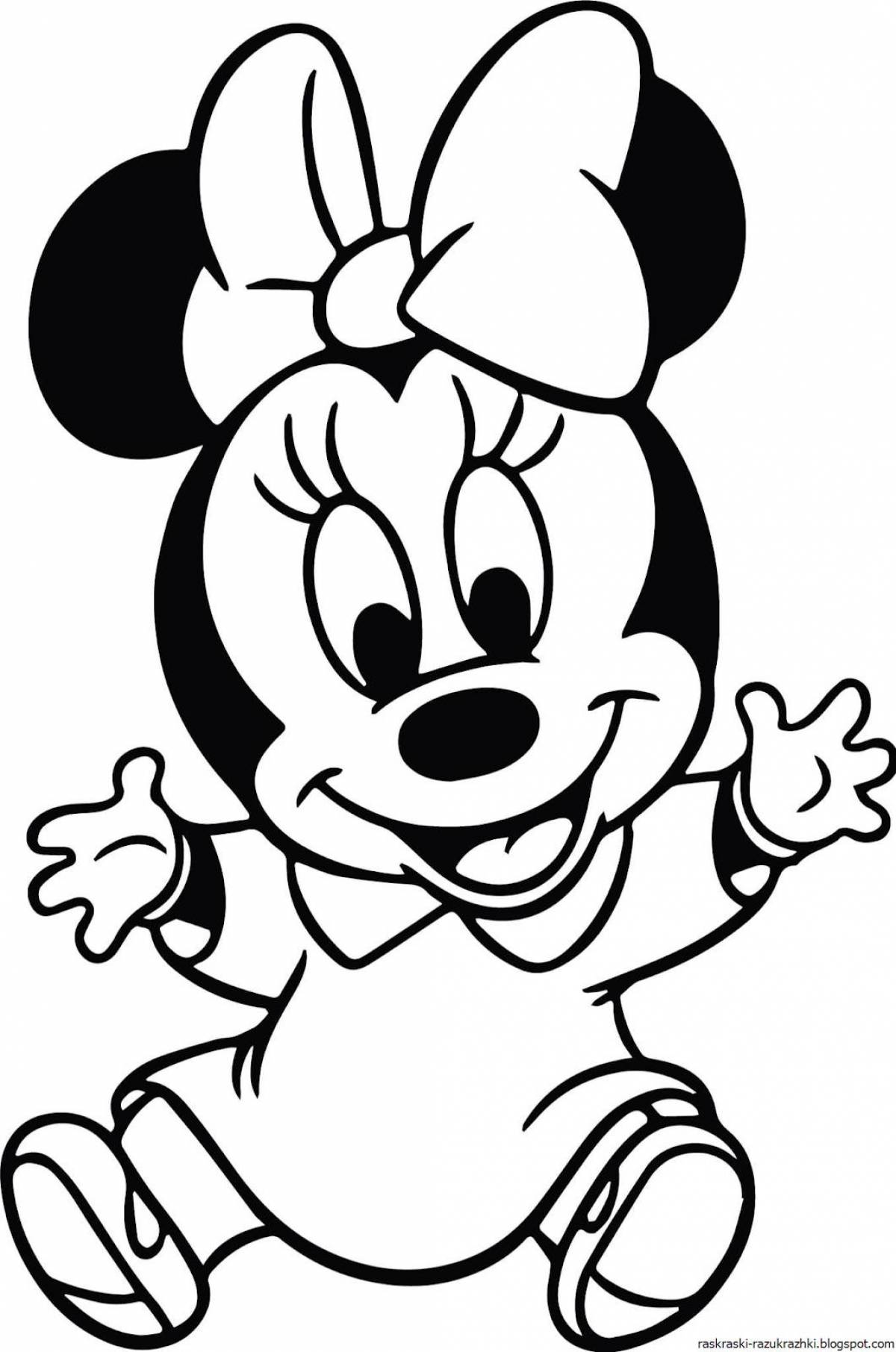 Great mickey mouse coloring book for girls