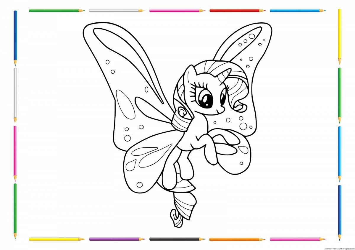 Jovial babys coloring page edge