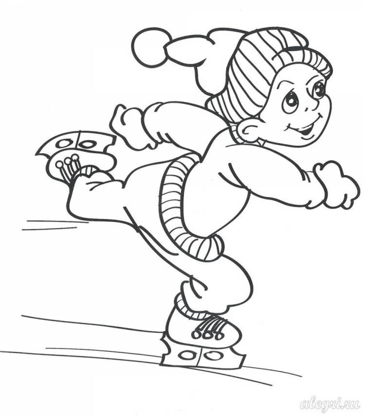Edge of playtime babys coloring page