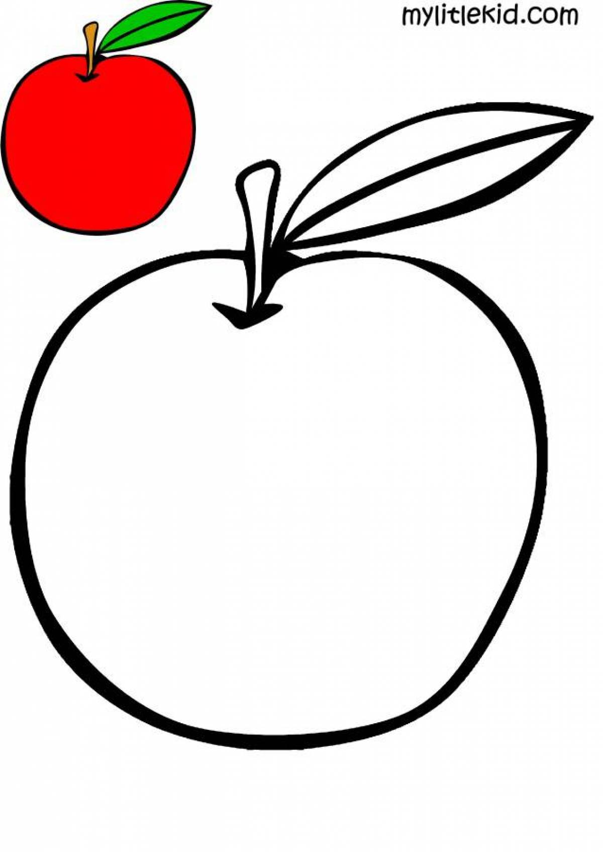 Яблоко для детей 2 3 лет #5