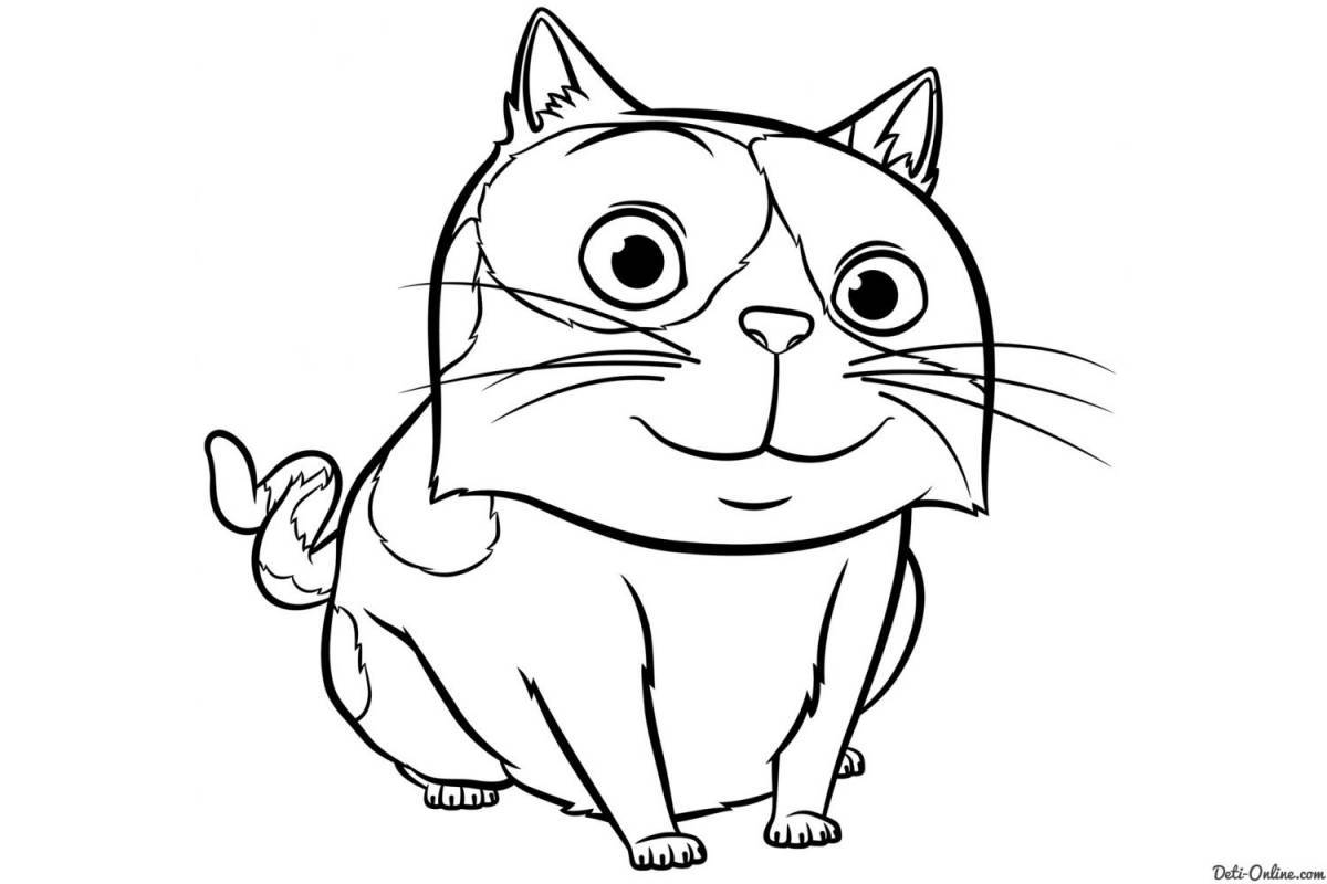 Cartoon cat #8