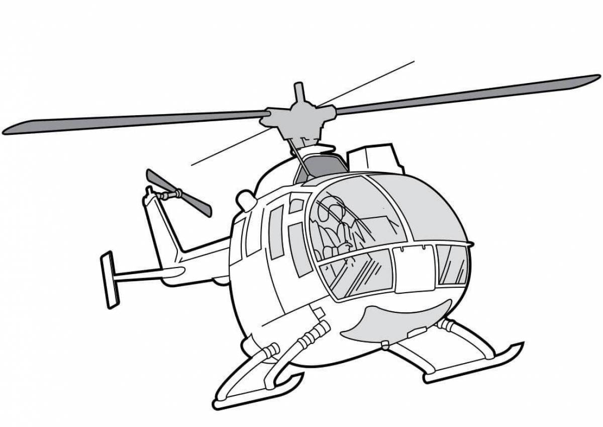 Военный вертолет #5