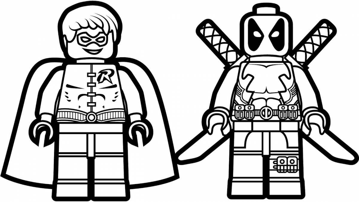 Раскраски Лего френдс 🎨 распечатать бесплатно, скачать для детей