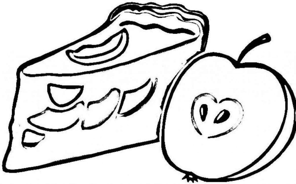 Sky pie coloring page