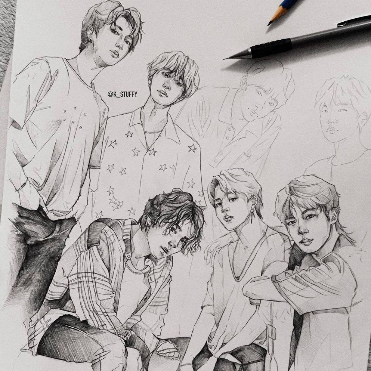 Color-explosive stray kids coloring page