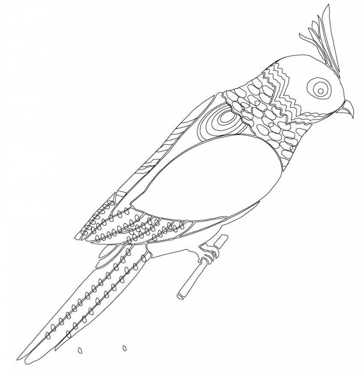 Раскраски по номерам на картоне «Волнистые попугаи» 30 × 40 см