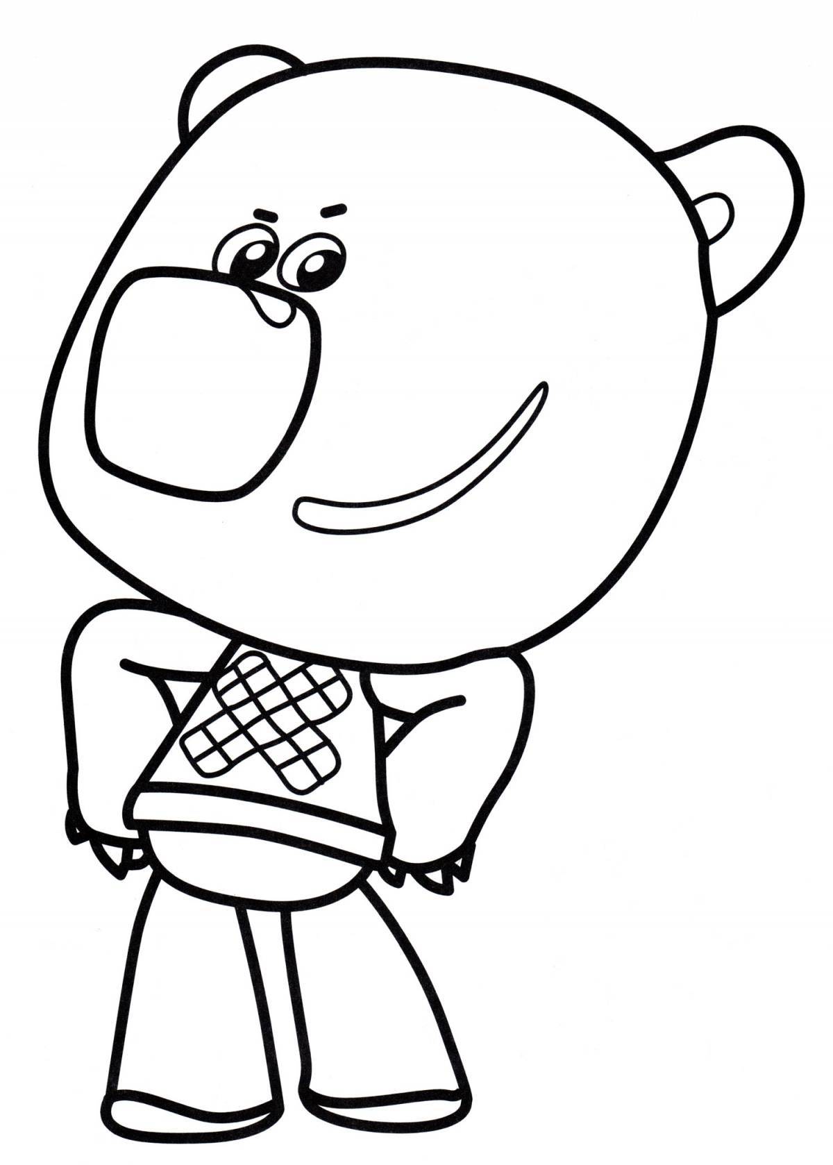 Teddy bear coloring pages