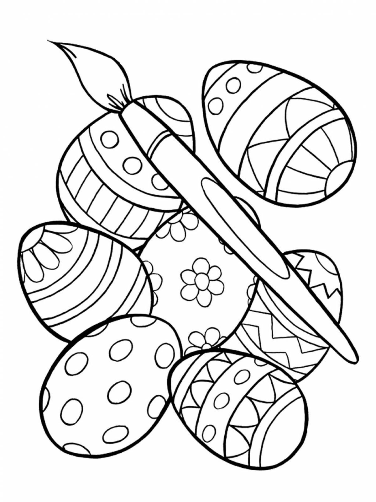 Great easter coloring book