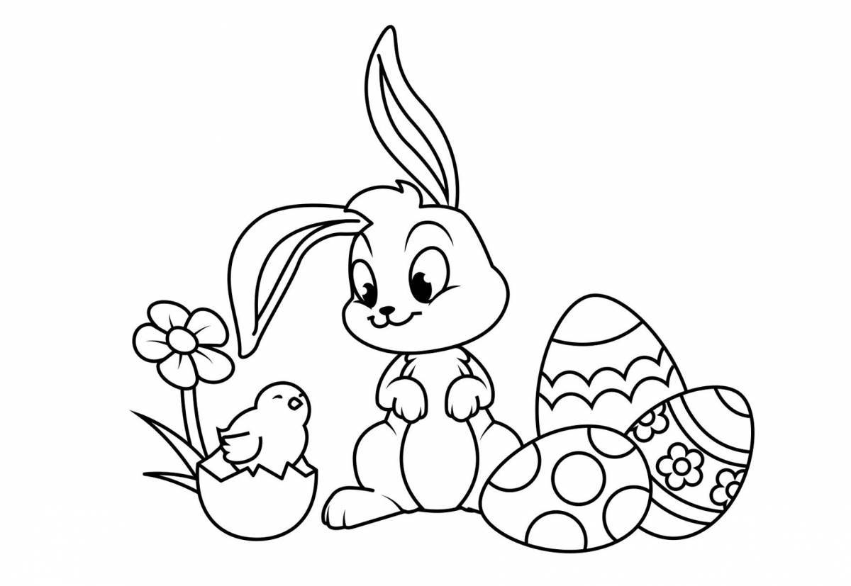 Living Easter coloring