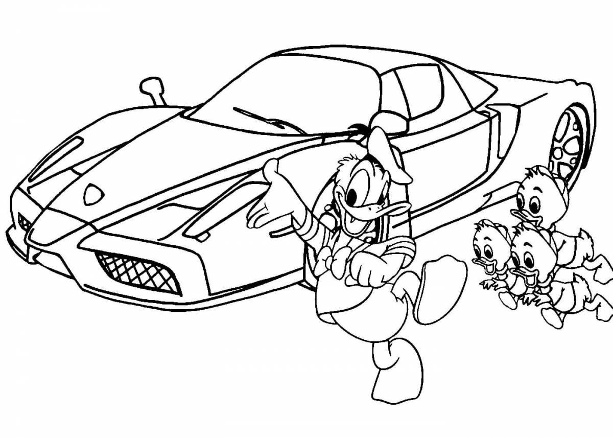 Amazing lamborghini coloring pages for kids