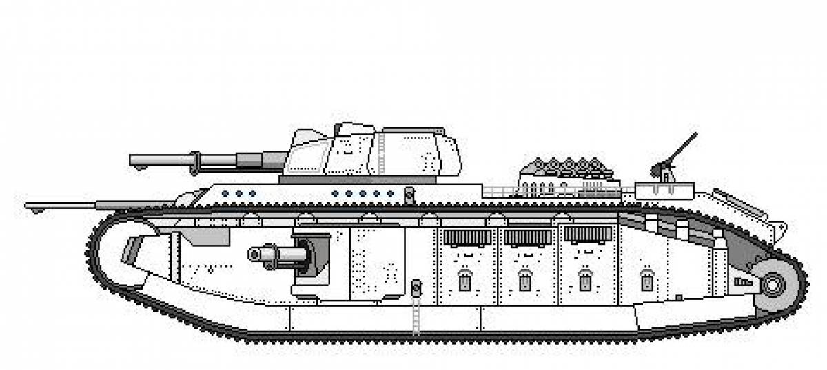 Танк дора рисунок